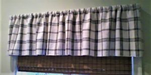 Mary Ann's new handwoven. valance