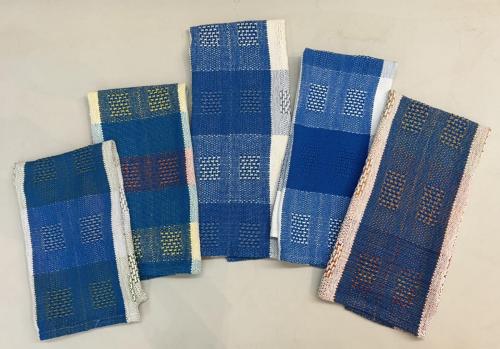 George's handwoven towels.