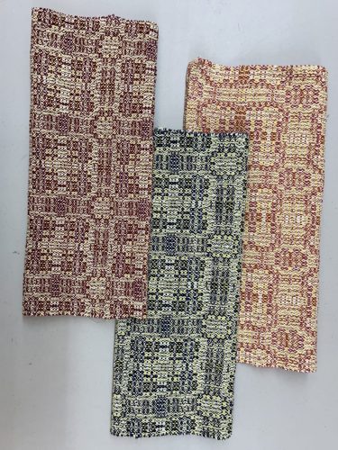 George's newest weaving invention