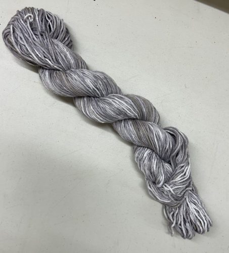 Heayther's hand-dyed and spun yarn