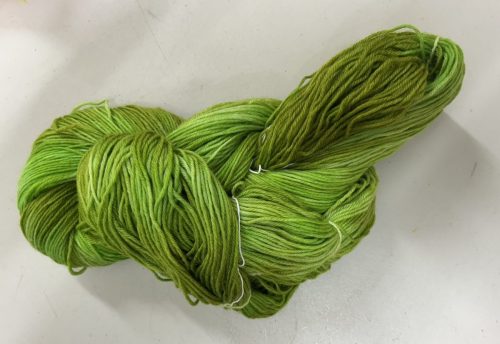 Susans-Kool-ade-dyed-yarn.-green