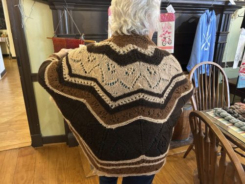 Susans-hand-knitted-shawl-with-hand-spun-natural-colors-of-alpaca